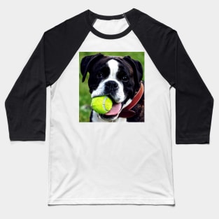 Dog Fetch Ball Baseball T-Shirt
